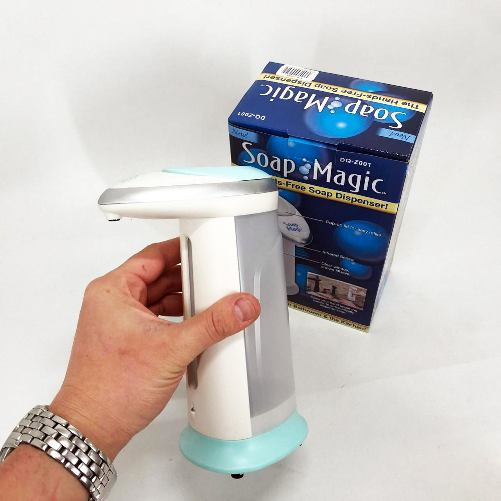 Сенсорний дозатор для мила Magic Soap 300 мл HN-71 Львів - фото 9