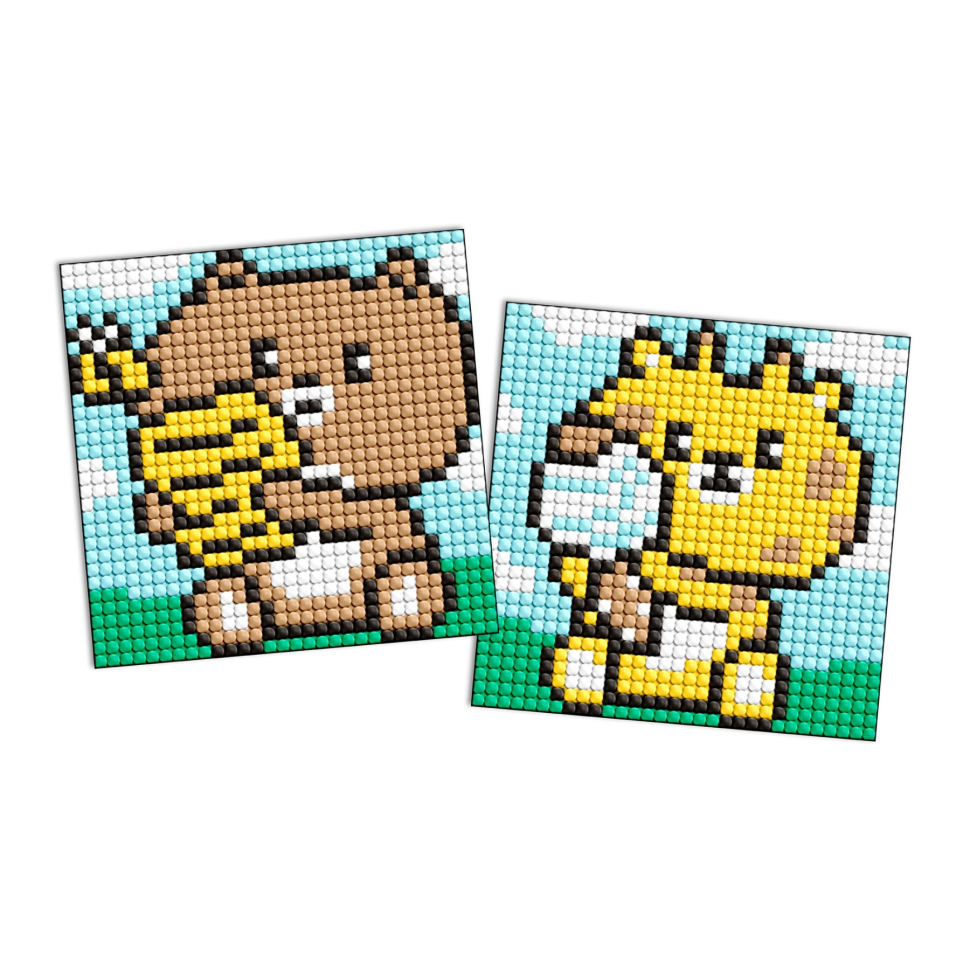 Алмазная мозаїка "Смаколики" AMS1052 на самоклеючій основі 9x9 см Вінниця - фото 1