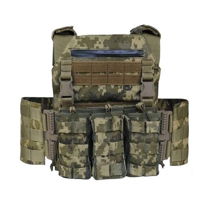 Тактическая плитоноска с быстросъемной системой (без плит) Пиксель Винница - изображение 2