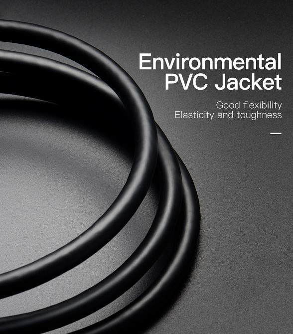 Кабель мультимедійний аудіо оптичний Vention BAEBJ Toslink S/PDIF (Чорний, 5м) Николаев - изображение 8