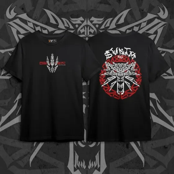 Футболка для підлітка хлопчика з принтом Ведьмак Школа Волка Розмір 160 Anime11017 Дніпро