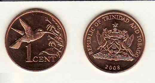 Trinidad Тринідад і Тобаго - 1 Cents 2012 UNC Полтава