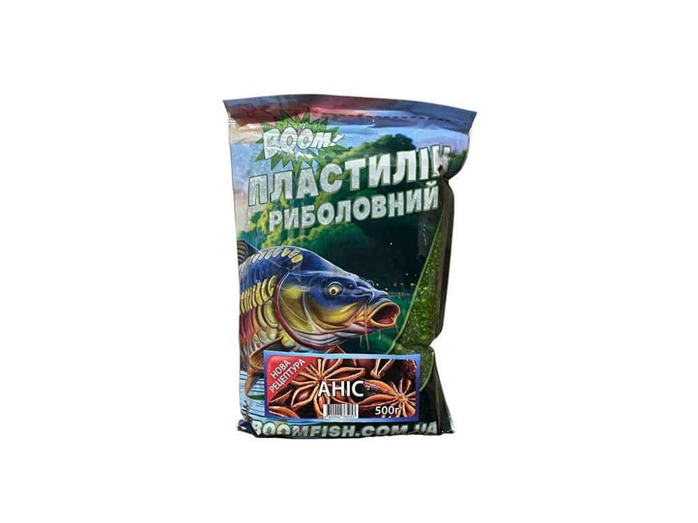 Пластилин Тигровый Анис 500г ТМ BOOM Solmir Solmir Solmir Київ - фото 1