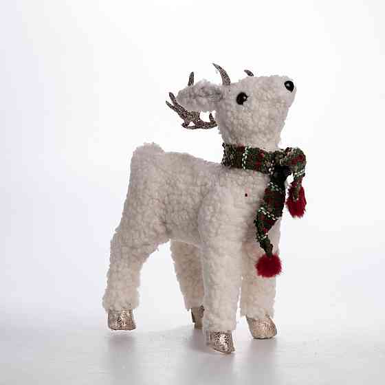 Yiwu Новорічна фігура Олень іграшка під ялинку 22×9×30 (см) CR-4-3 Коломыя
