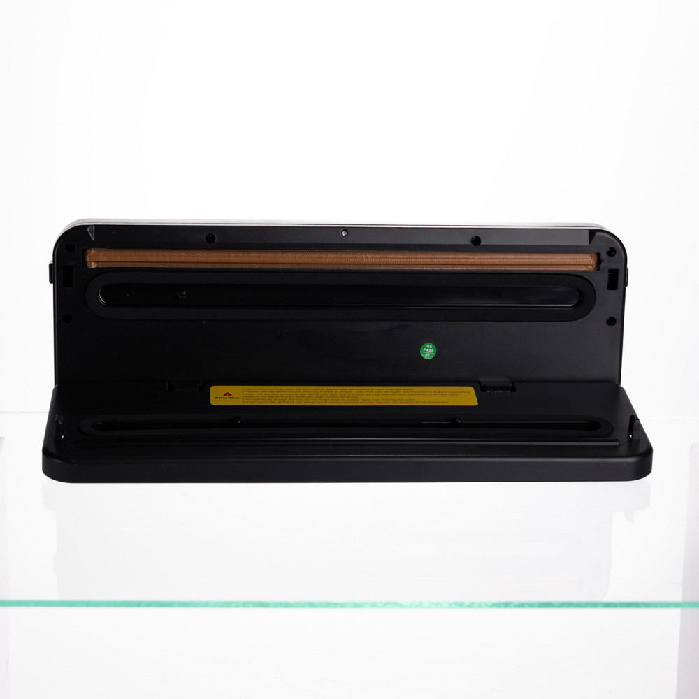 Вакууматор побутовий сенсорний для сухих і вологих продуктів 120 Вт із вбудованим різаком пакувальник вакуумний Сріблястий HP-11-29G Коломия - фото 5