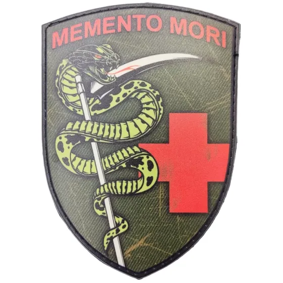 Патч / шеврон медичний Memento mori Запоріжжя