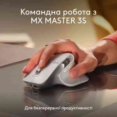 Клавіатура Logitech MX Keys S для MAC Bluetooth/Wireless UA Pale Grey (920-011638) Вінниця