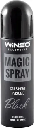 Освіжувач повітря WINSO Magic Spray BLACK 30 мл (блістер) – Інтенсивний аромат у компактному флаконі Ковель