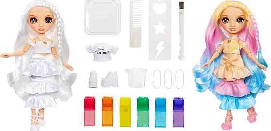 Кукла Рэйнбоу Хай Раскрась меня Rainbow High Watercolor. Харьков