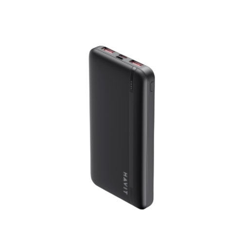 Павербанк 10000 mAh Havit HV-PB90 20W QC+PD чорний Житомир - изображение 1