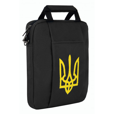 Сумка для ноутбука Porto 10'' LN-10-02BK TRIZUB Black (LN1002BK_TRIZ) Винница - изображение 2