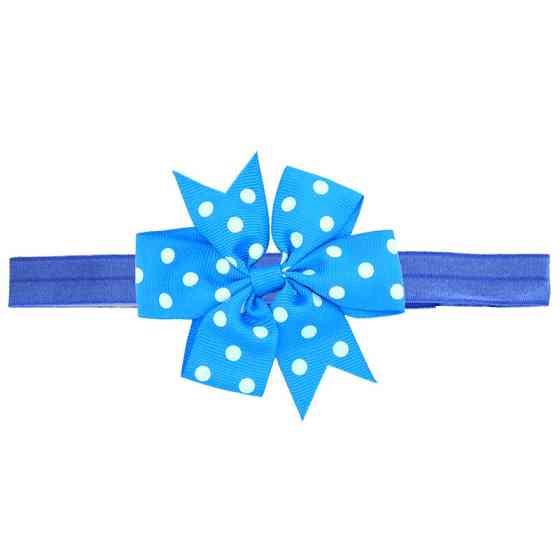 Дитяча пов'язка в горох one size електрик Київ