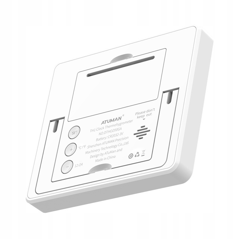 Термогігрометр ATuMan Duka TH1 (Білий) Николаев - изображение 8