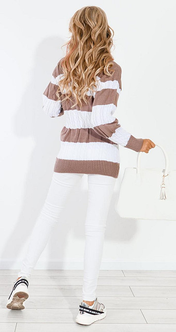 Подовжений светр (42-46) Київ - фото 3