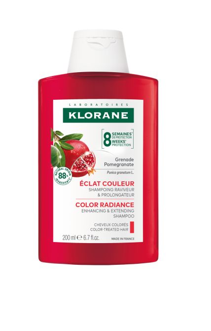 Клоран Гранат шампунь для фарбованого волосся Klorane Shampooing à la Grenade, 200 мл new Дніпро - фото 1
