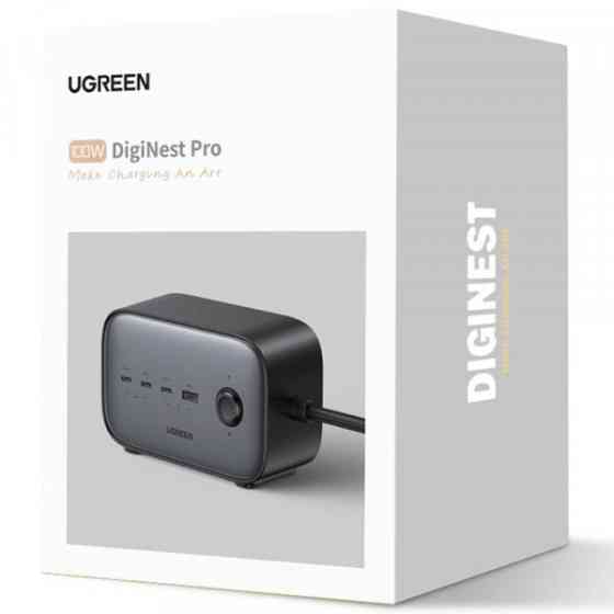 Зарядний пристрій 4xUSB 100W Nexode Pro (3хUSB-C+USB-A) CD270 Ugreen (60167) Киев