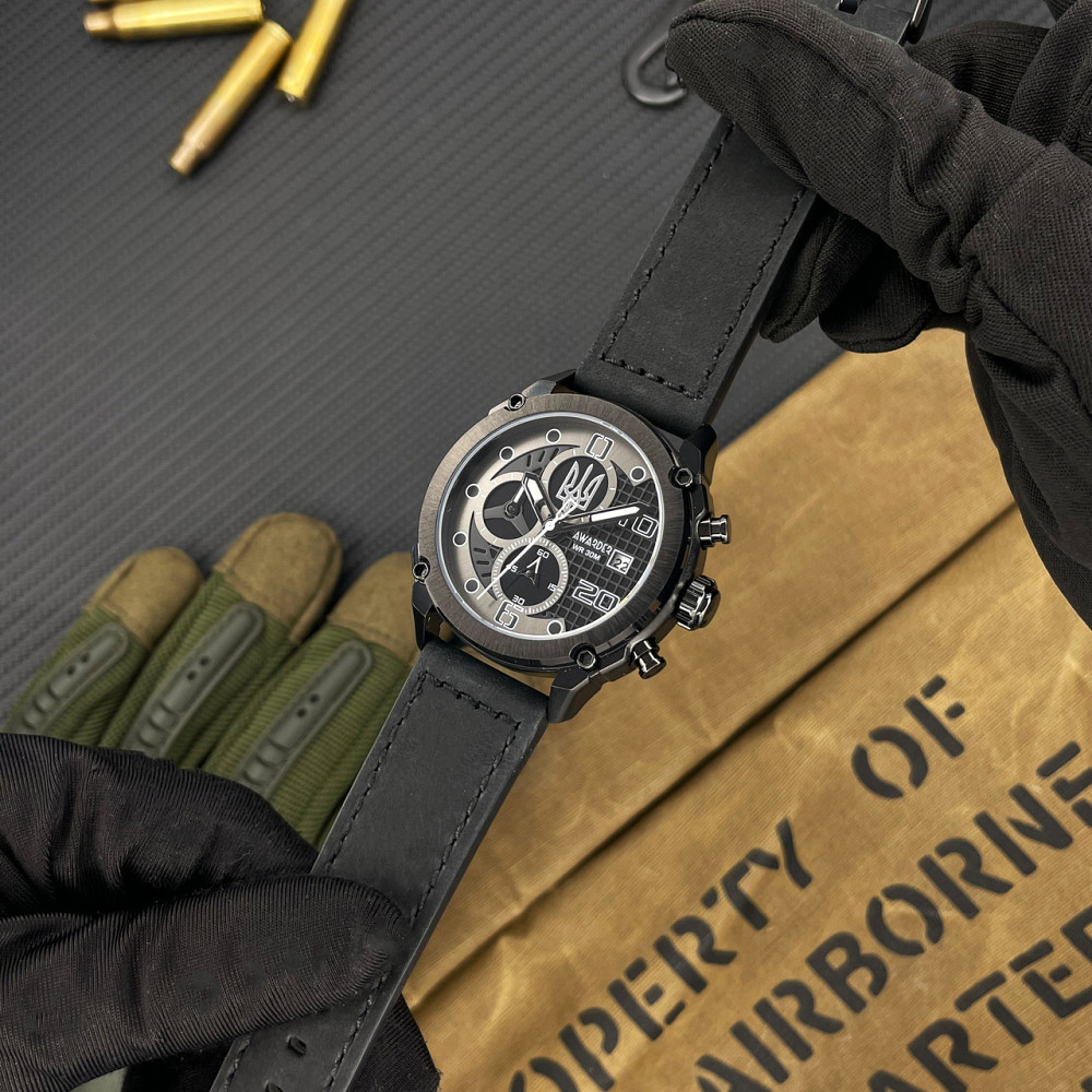 Awarder 016 Тризуб срібло All Black Киев - изображение 3