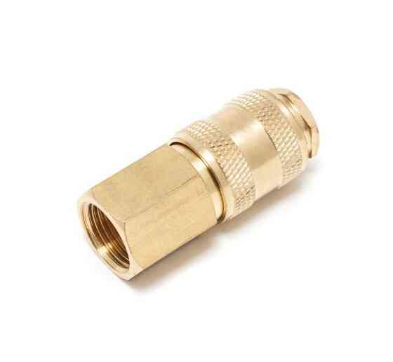 Быстроразъем пневматический с клапаном с внутренней резьбой 1/2