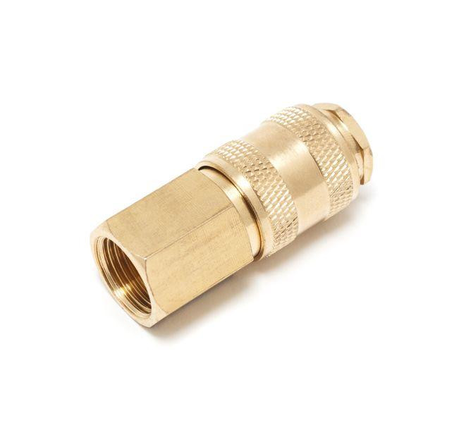 Быстроразъем пневматический с клапаном с внутренней резьбой 1/2