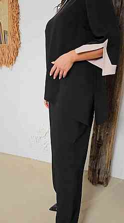 Женский повседневный классический костюм двойка крепдайвинг 52/54 Одесса