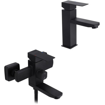 Смеситель Kroner Edelstahl Kubus-SCH010 + змішувач Edelstahl Kubus-SCH060 (CVS30160) Винница - изображение 1