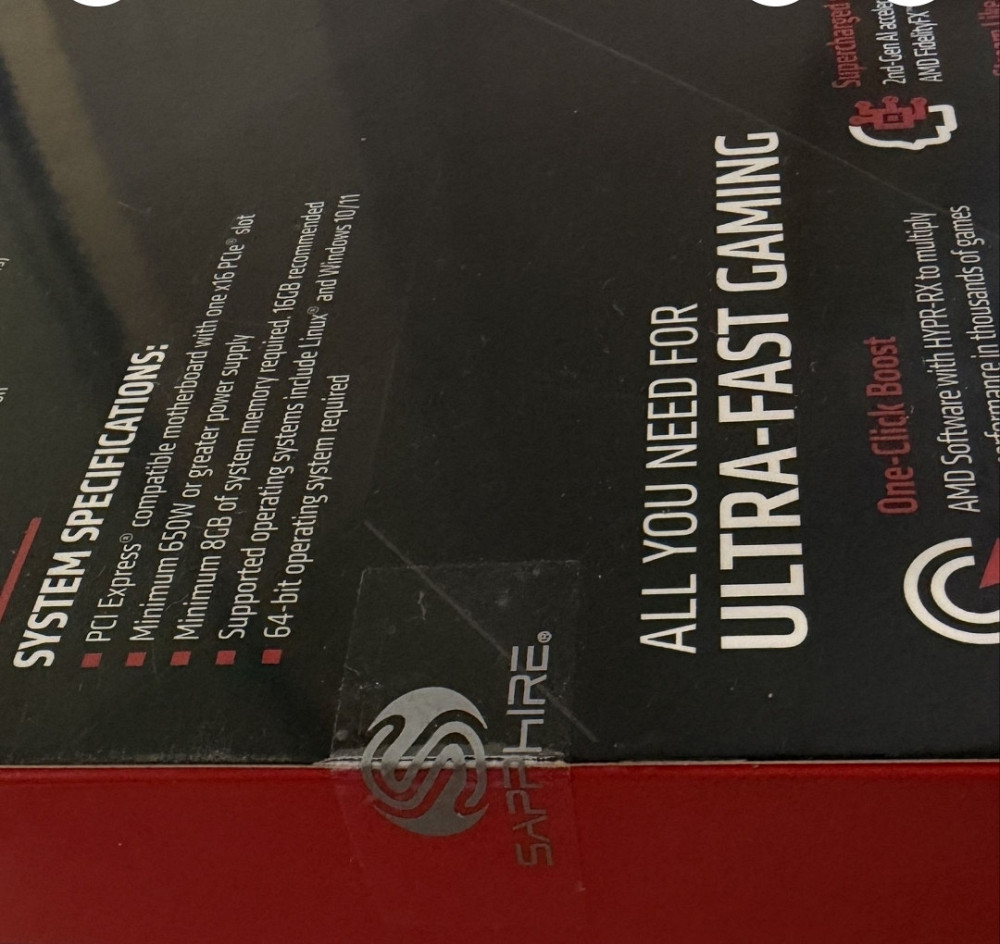 Відеокарта Sapphire Radeon RX 9070  16GB PURE Харків - фото 2