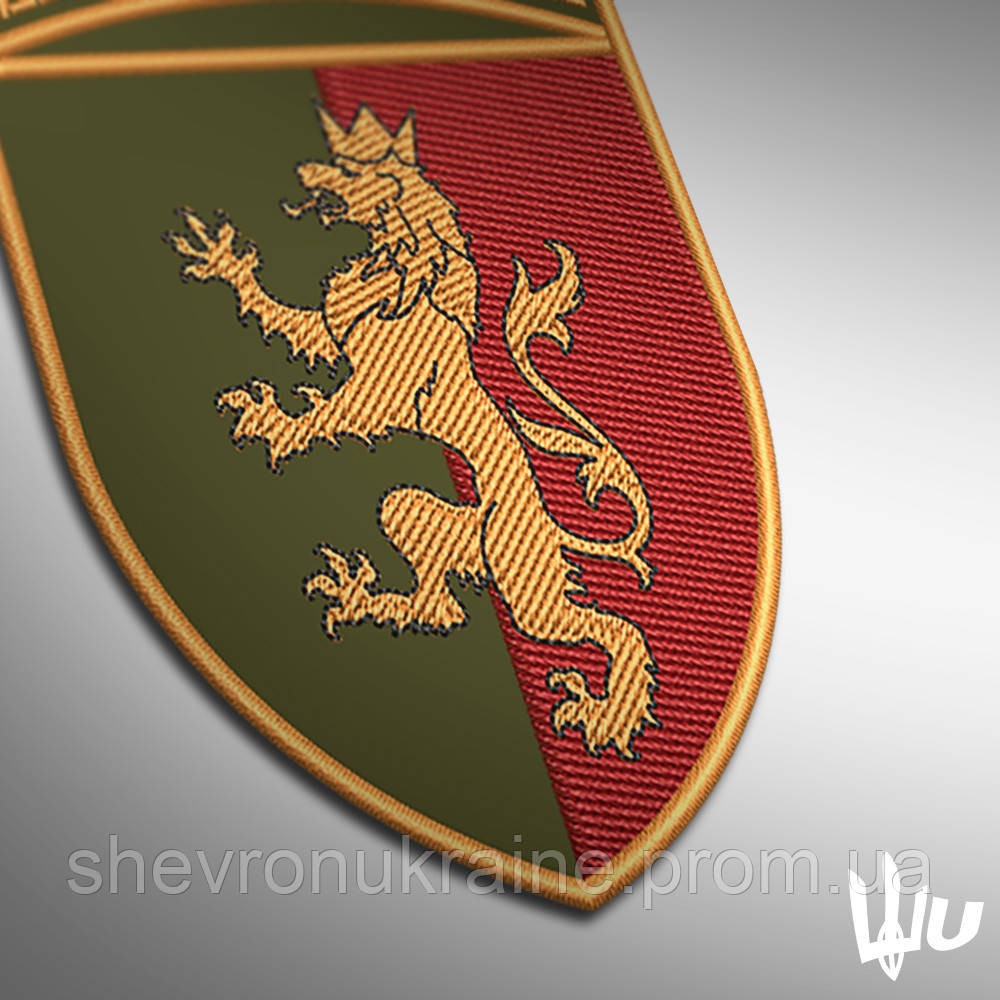 Шеврон под заказ 24 ОМБР (Срок изготовки 3-5 дней. На липучке) Размер 9x6.5см Киев - изображение 5