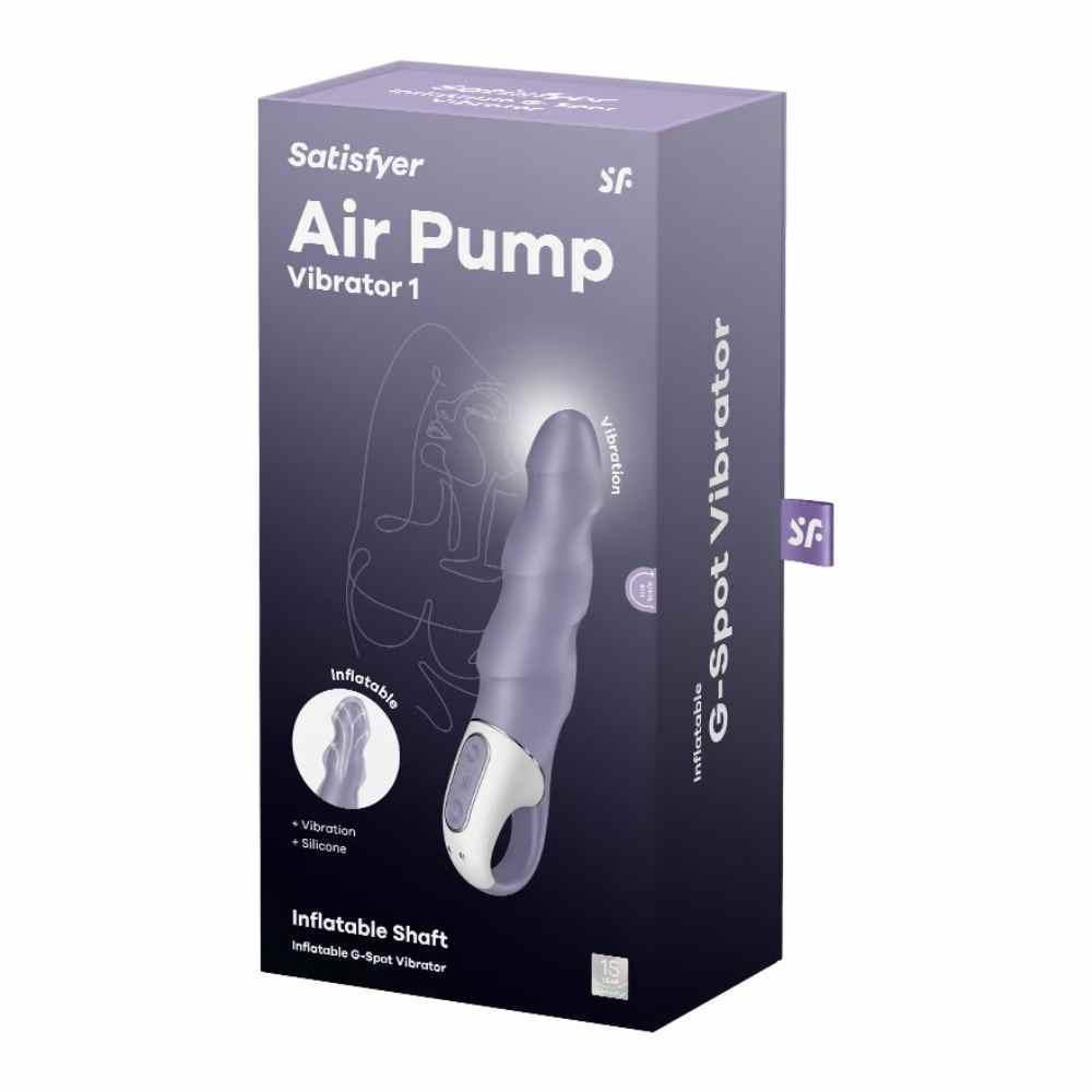 Вібратор - Satisfyer Air Pump Vibrator 1 Sex Aura Київ - фото 1