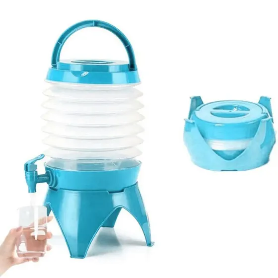 Открытый складной диспенсер для напитков пластиковый портативный для пикников на открытом воздухе Коломия