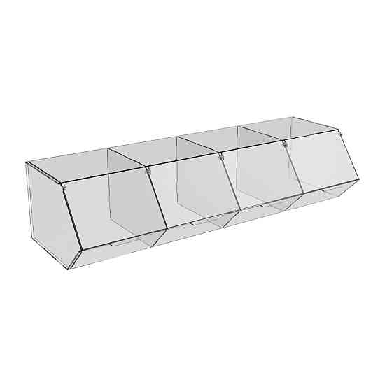 Диспенсер EKOSTAR для мармеладів, снеків, горіхів 4 комірки Київ