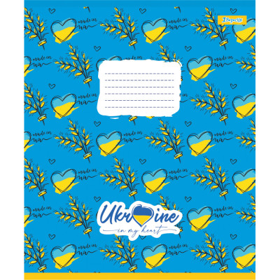 Зошит 1 вересня Ukraine above allА5 48 аркушів клітинка (768230) Вінниця - фото 4