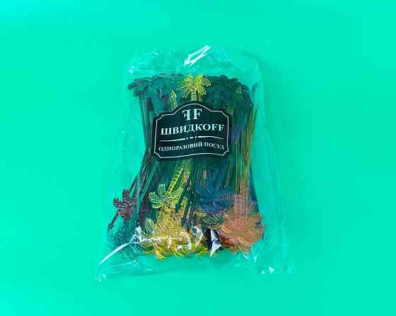 Мешалка пластиковая для напитков 