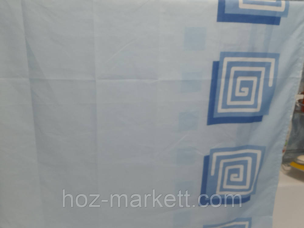 Шторка для душа Miranda Lykia голубая 180 х 200 см Харьков - изображение 3