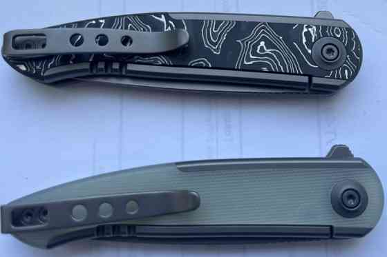 Складной нож We Knife Smooth Sentinel Aluminum. Харьков