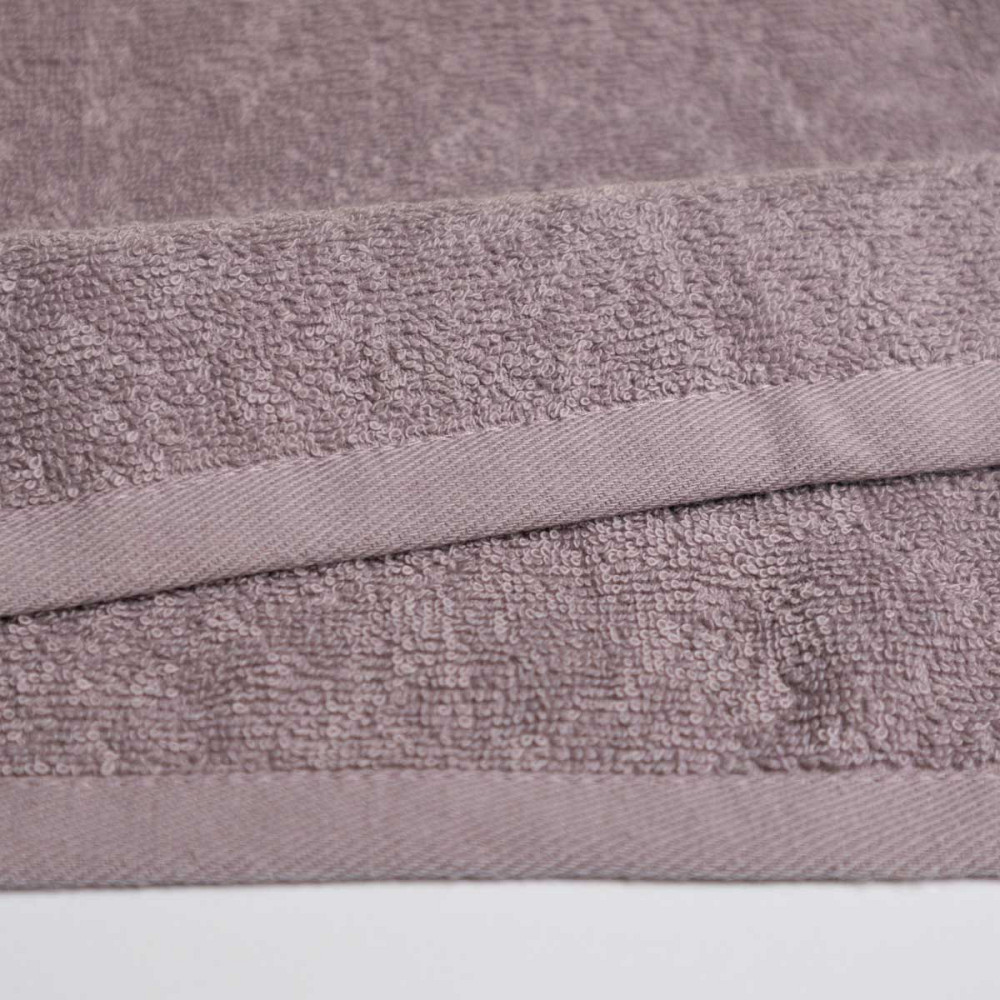Махровий рушник для рук GM Textile 30х50см 400г/м2 (Попелястий) Суми - фото 5