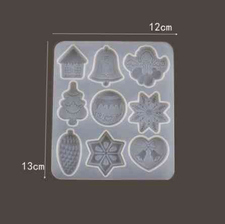 Молд новогодний 12 на 13 см серый Киев