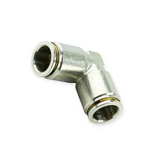 Фитинг угловой d=12 мм (метал) тормозной Мукачево