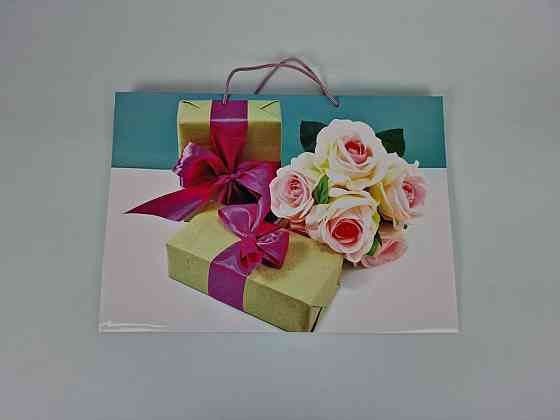 Паперовий пакет горизонтальний гігант 46*33*15 (артGG-002) (12 шт.) Харків