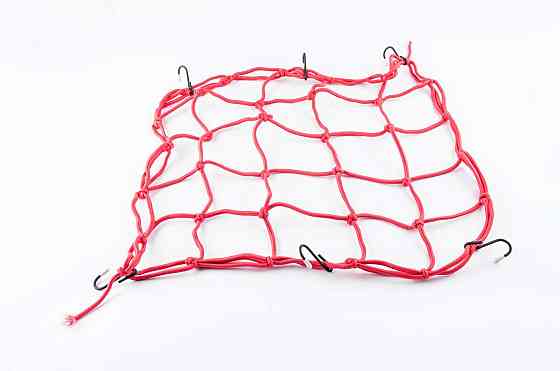 Сетка багажника (паук) (красная) Мукачево