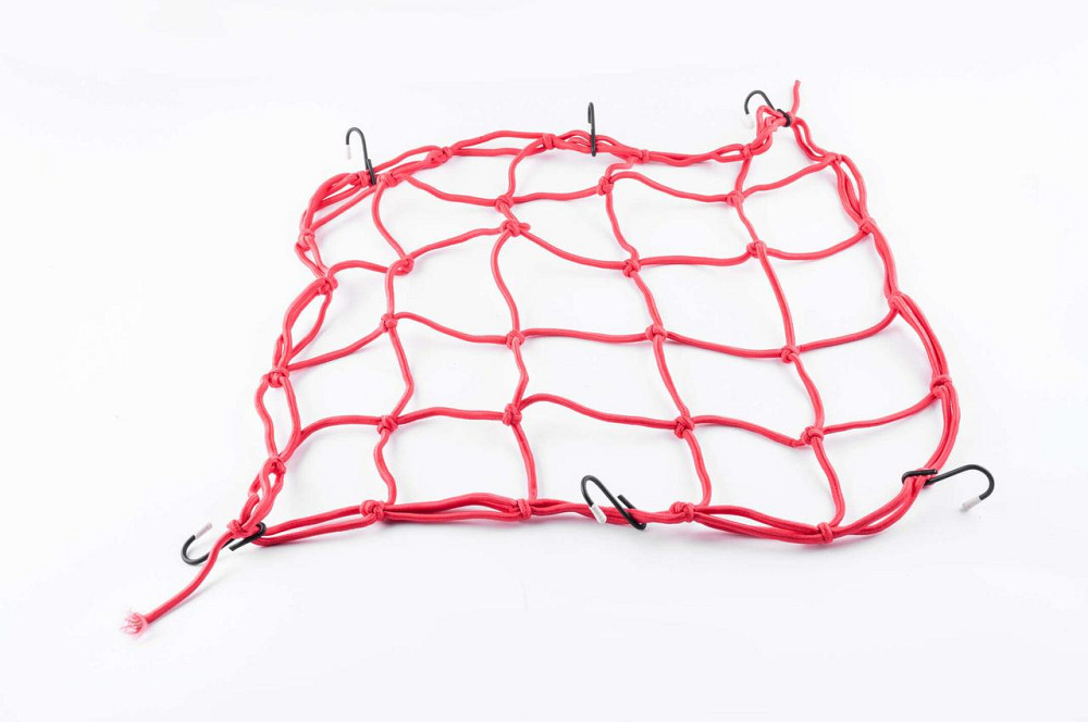 Сетка багажника (паук) (красная) Мукачево - изображение 1