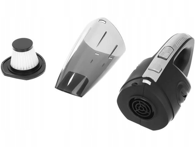 Автомобильный ручной пылесос без мешка с насадками и чехлом Xtrobb (22149) Аккумулятор 2500 мАч Нововолынск - изображение 5