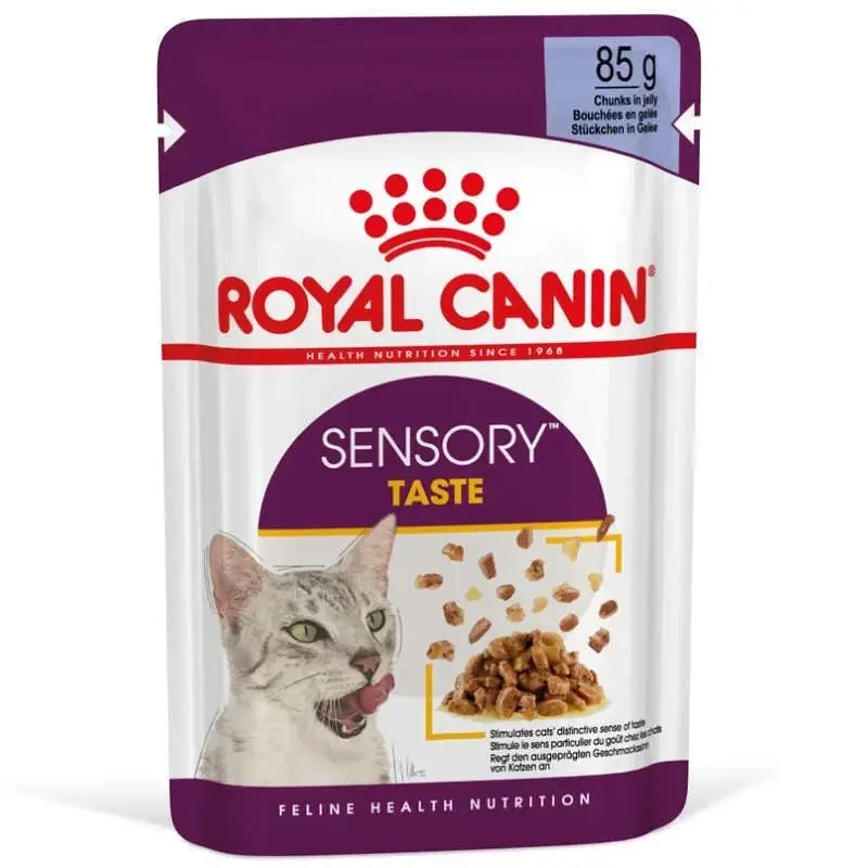 Royal Canin Sensory Taste Jelly (Роял Канін Сенсорі в желе) вологий корм для вимогливих котів 85 г х 12 шт. 85г х 12 шт. Запоріжжя - фото 1