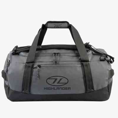 Дорожня сумка Highlander водозахисна Hauler Duffel 45L Dark Grey (DB132-DGY) (931676) Вінниця