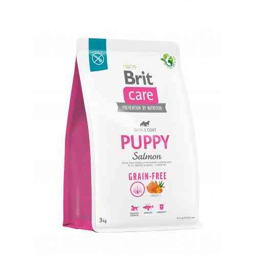 Корм сухий Brit Care Dog Grain-free Puppy для цуценят беззерновий з лососем 3 кг Киев