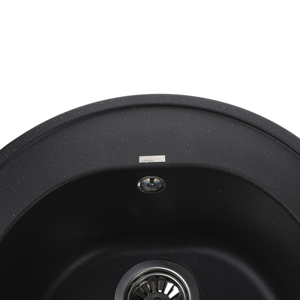 Гранітна мийка Globus Lux MARTIN чорний 510мм-А0002 Тернопіль - фото 3