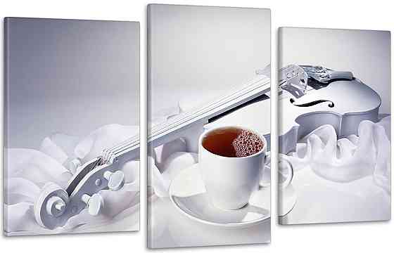 Модульная картина Кофе Art-214_3 70x130 см Киев