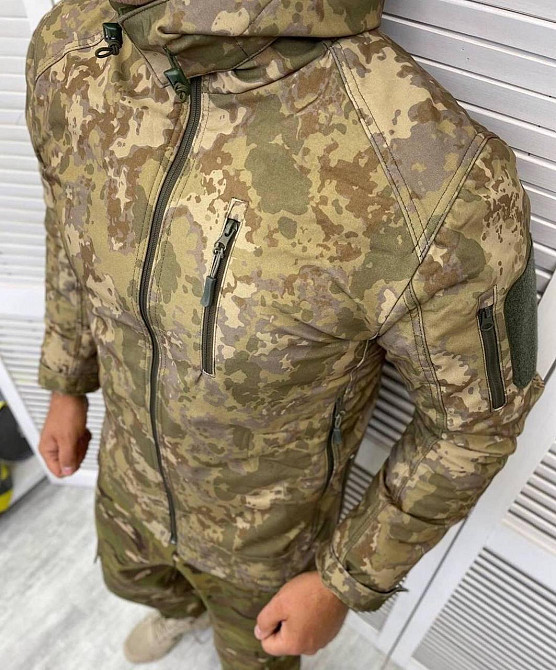 Тактична тепла чоловіча куртка Бушлат (Піксель) XL Вінниця - фото 2