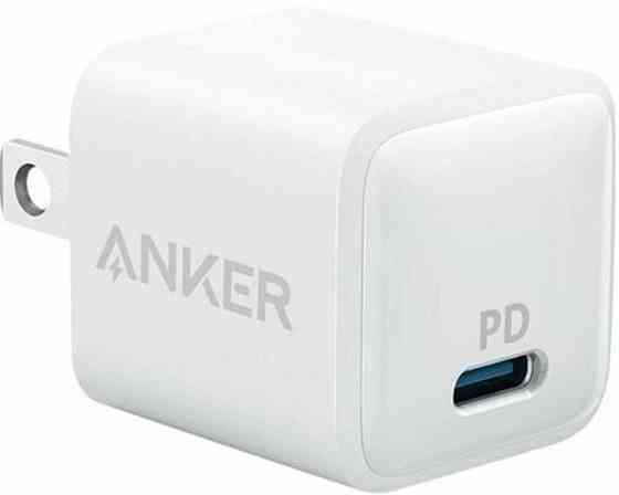Зарядное устройство Anker 20W USB-C Charger PowerPort PD Nano Adapter. Харьков