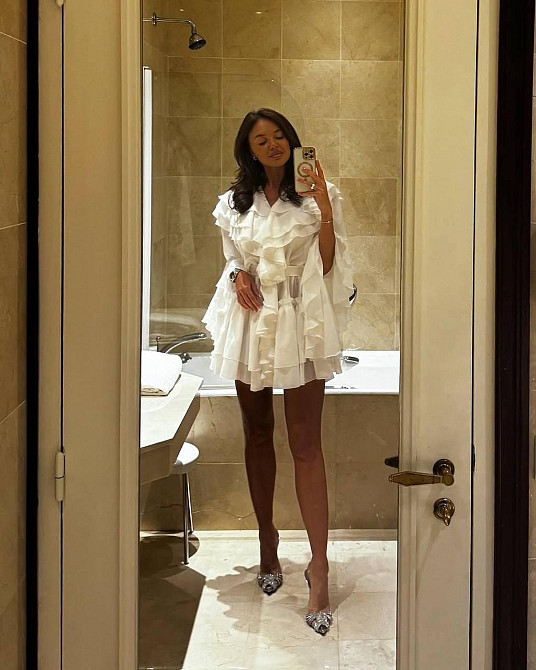 Женское вечернее романтичное платье креп шифон Одесса - изображение 1