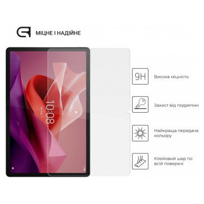 Стекло защитное Armorstandart Glass.CR Lenovo Tab P12 TB370FU Clear (ARM70867) Винница - изображение 2